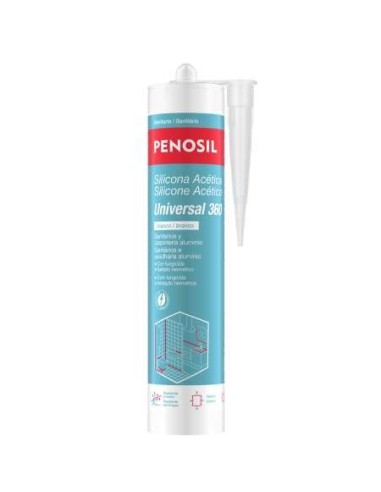 TUBO SILICONA ACIDA BLANCA 360 PENOSIL
