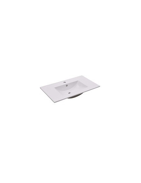 LAVABO INTEGRAL CERAMICA 61X46 BLANCO