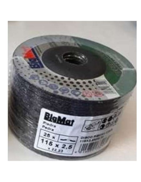 DISCO INOX BIGMAT A660R 115X1X22,23 (retráctil)
