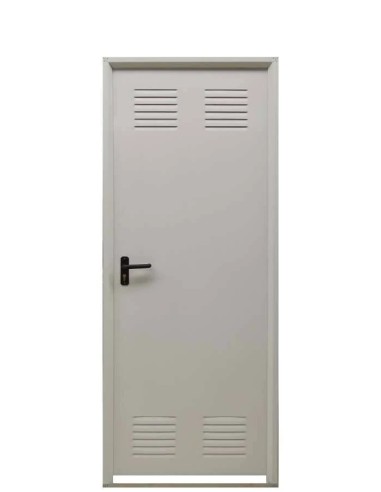 PUERTA CHAPA BLANCA REJILLA  80X180CM  H.70CM...