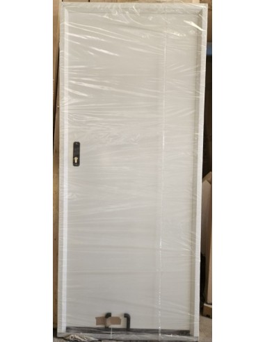 PUERTA CHAPA LISA 80X180CM HOJA 70CM  APERTURA...