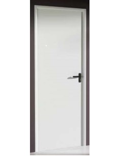 PUERTA CHAPA LISA 70X180 H.60 IZQ.BLANCA