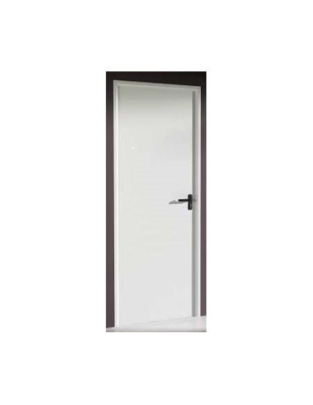 PUERTA CHAPA LISA 70X180 H.60 IZQ.BLANCA