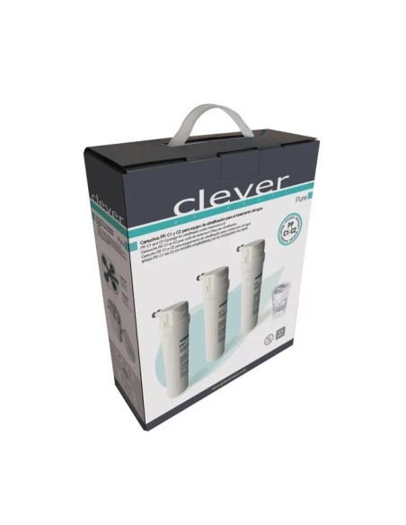 CARTUCHOS FILTROS PURE CLEVER PP C1 C2