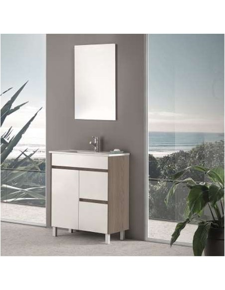 MUEBLE 60CM BAÑO ZURIQUE ESTEPA HABIMAT