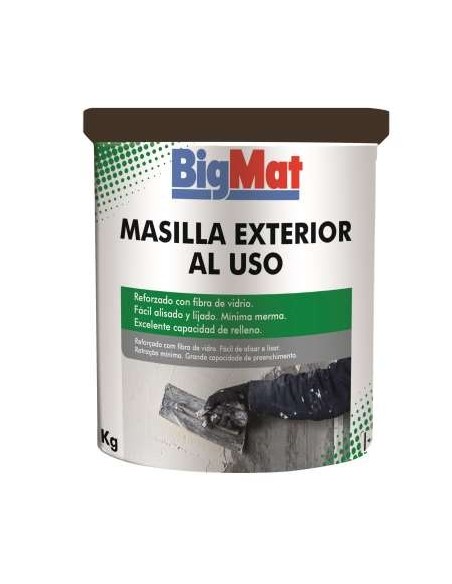 BOTE 1KG MASILLA EXTERIOR AL USO BIGMAT
