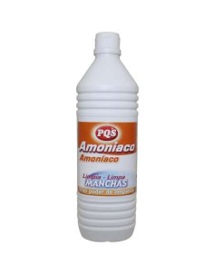 BOTELLA 1LT AMONIACO LIMPIA MANCHAS PQS