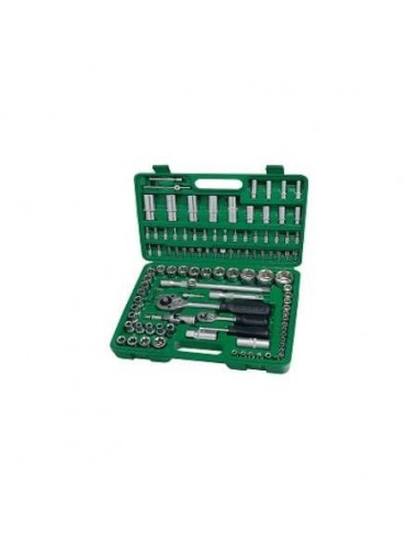 MALETIN 108 PCS SET SOCKET LLAVE VASO
