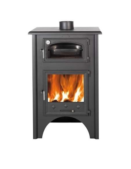 ESTUFA FRONTAL CON HORNO MODELO JAEN 8KW