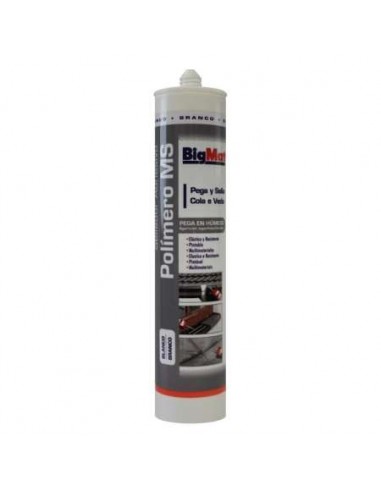 TUBO 280ML MS BLANCO POLIMERO BIGMAT