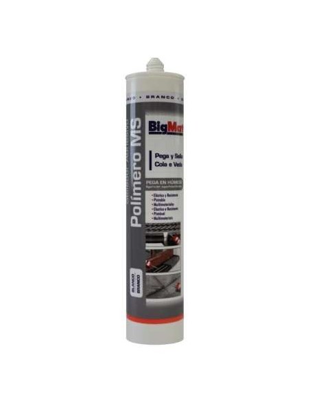 TUBO 280ML MS BLANCO POLIMERO BIGMAT