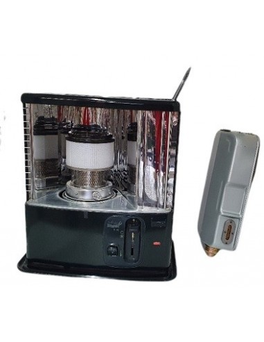 ESTUFA KAMIN ZK R-50C 2 LLAMAS 2400W PAF