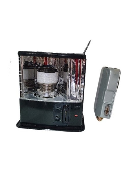 ESTUFA KAMIN ZK R-50C 2 LLAMAS 2400W PAF