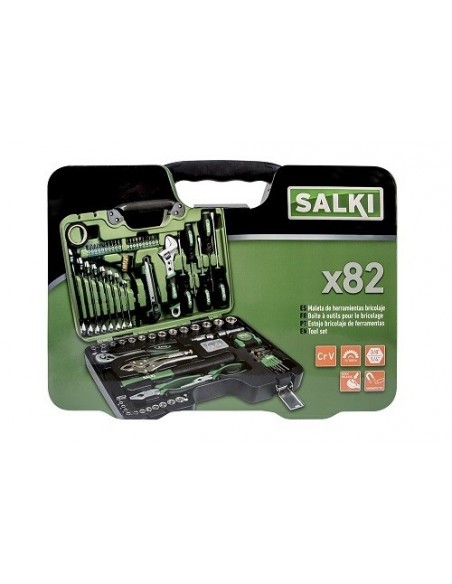 MALETIN 82 PCS TOOL SET HERRAMIENTAS