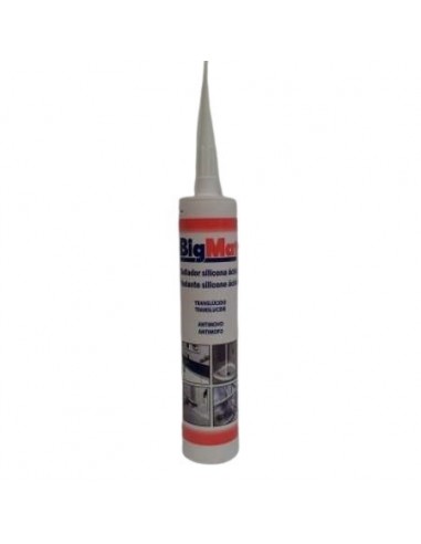 TUBO SILICONA ACIDA TRANSP 280ML BIGMAT