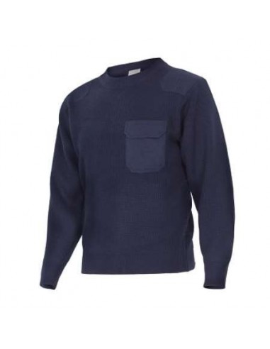JERSEY DE PUNTO AZUL MARINO TALLA L