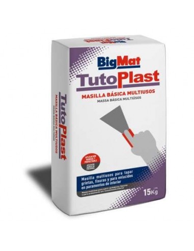 SACO 15KG MASILLA TUTOPLAST STAND.BIGMAT
