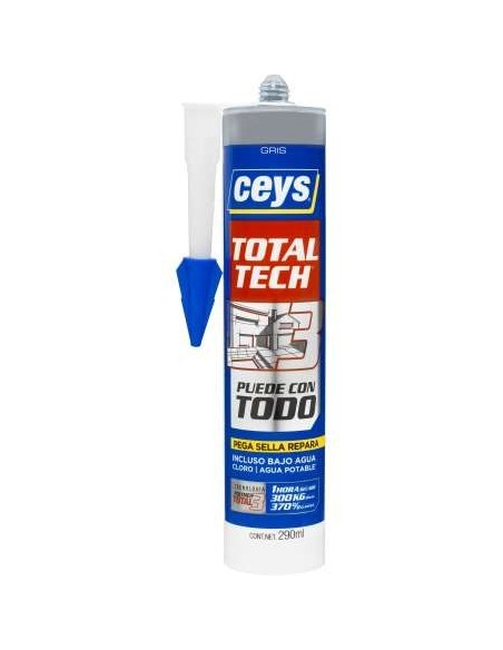 TUBO 290ML TOTAL TECH MS GRIS *CEYS