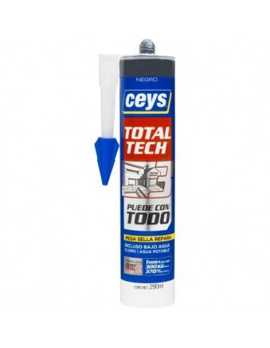 TUBO 290ML TOTAL TECH MS NEGRO *CEYS