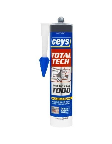 TUBO 290ML TOTAL TECH MS NEGRO *CEYS