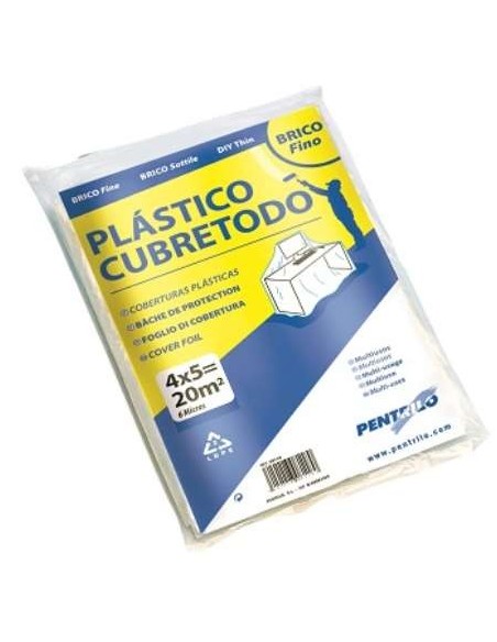 PAQ.PLASTICO CUBRETODO 4X5 STANDARD