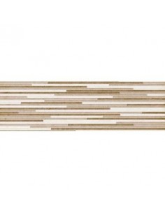 M2 25X85 DECORADO MURETO CREMA 1,28M2/CJ