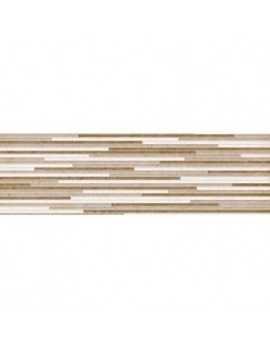 M2 25X85 DECORADO MURETO CREMA 1,28M2/CJ