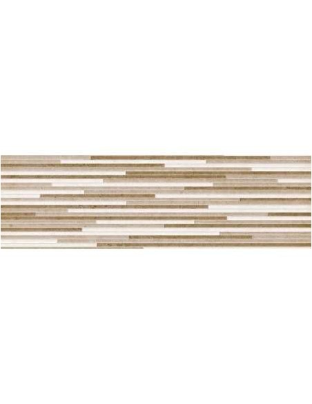 M2 25X85 DECORADO MURETO CREMA 1,28M2/CJ