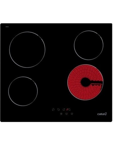 VITRO CATA TN604 60CM 4 ZONAS 6000W