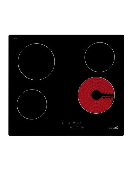 VITRO CATA TN604 60CM 4 ZONAS 6000W
