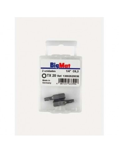 BL 2UD PUNTA ATORN. TORX 30X25 *BIGMAT
