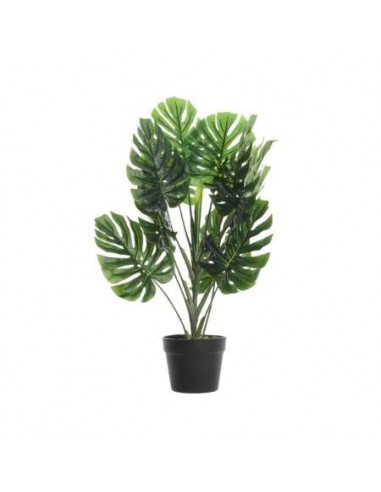 MONSTERA DE PLASTICO EN MACETA 55X80CM