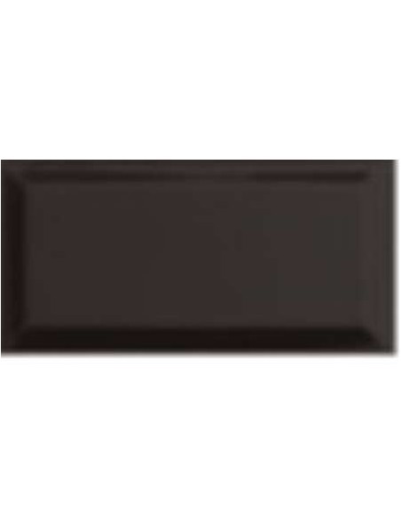 M2 10X20 BISSEL NEGRO BRILLO 1M2/CJ
