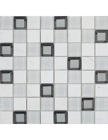 PZA.MALLA 30X30 KEOPS BLANCO 12PZ/CAJA