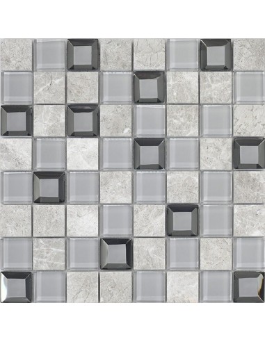 PZA.MALLA 30X30 KEOPS GRIS 12PZAS./CAJA